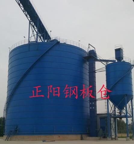 巴马大型矿粉钢板库