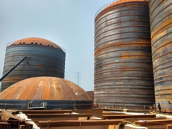 巴马焦粉钢板仓